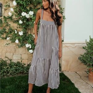 Jenni Kayne Summer Dress in stripe - worn once